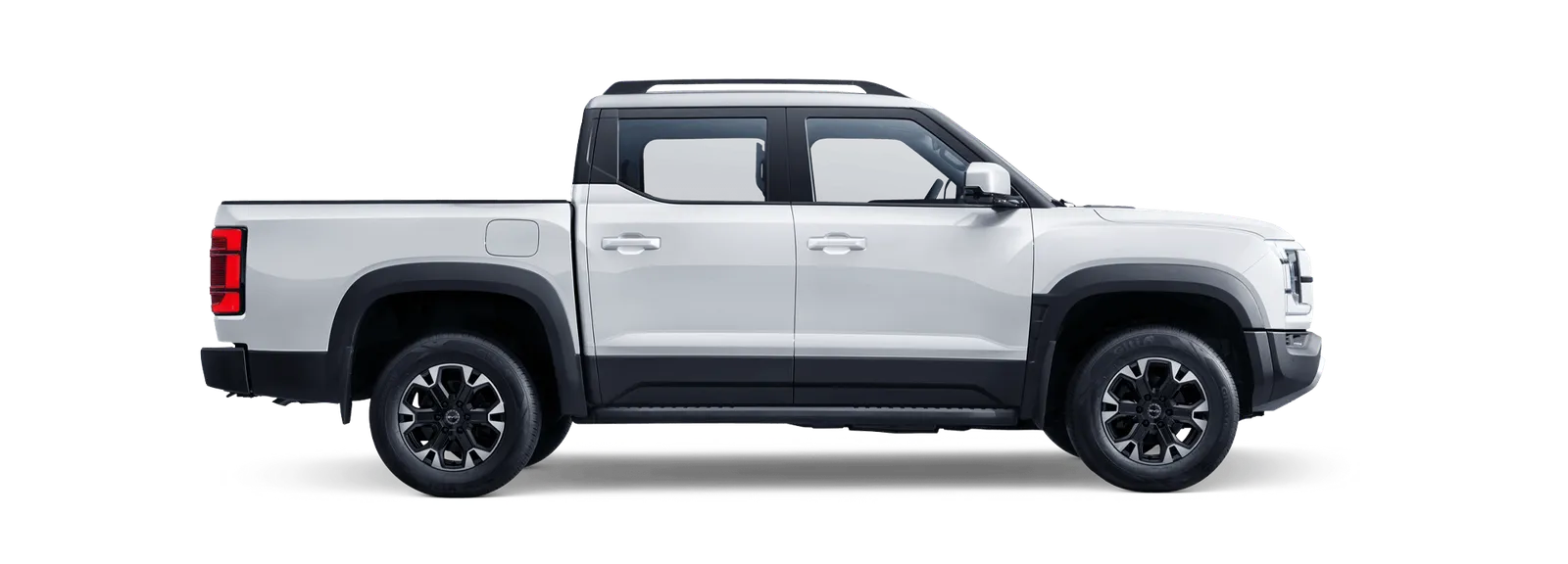 BYD Shark 6 dual-cab PHEV ute side view