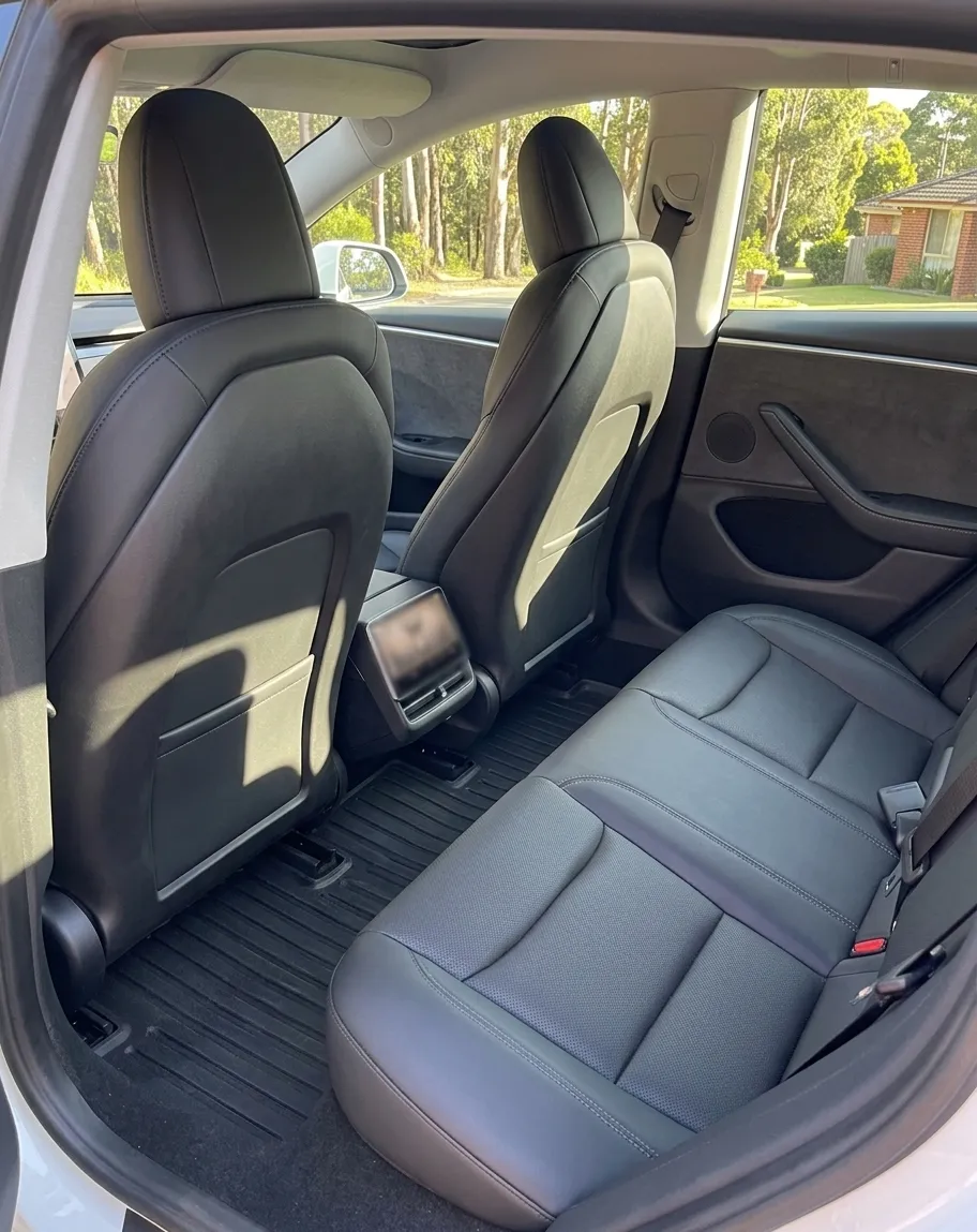 Tesla Model 3 Highland rear seats